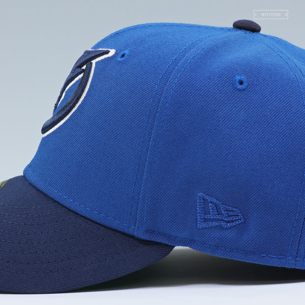 TAMPA BAY LIGHTNING NHL WHAT'S OLD IS NEW SEASHORE SLATE NEW ERA FITTED CAP