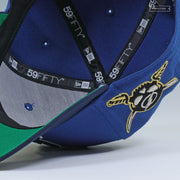 TAMPA BAY LIGHTNING NHL WHAT'S OLD IS NEW SEASHORE SLATE NEW ERA FITTED CAP