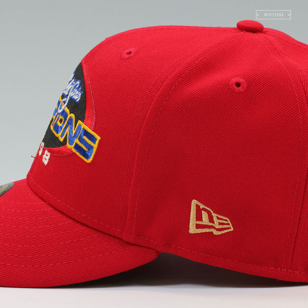 NEW YORK YANKEES 1998 WORLD SERIES CHAMPIONS SPIKE LEE INSPIRED NEW ERA FITTED CAP