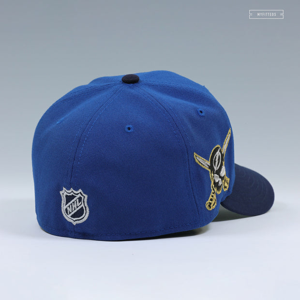 TAMPA BAY LIGHTNING NHL WHAT'S OLD IS NEW SEASHORE SLATE NEW ERA FITTED CAP