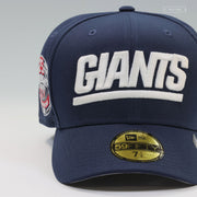 NEW YORK GIANTS SUPER BOWL XXV 25TH ANNIVERSARY GITD NIGHTSHADE NEW ERA FITTED CAP