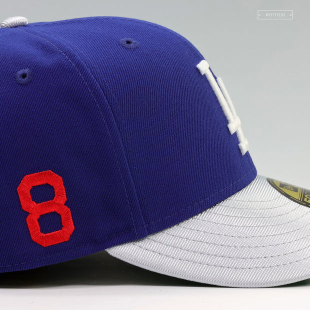 LOS ANGELES DODGERS TRI-STAR GITD KOBE BRYANT #8 ALTERNATE INSPIRED NEW ERA FITTED CAP