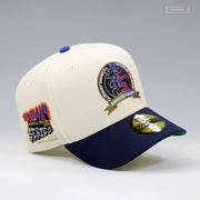NEW YORK YANKEES AND METS 2000 WORLD SERIES SUBWAY SERIES 25TH ANNIVERSARY NEW ERA CAP