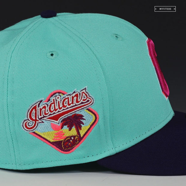 CLEVELAND INDIANS SPRING TRAINING COLOR STORY NEW ERA FITTED CAP