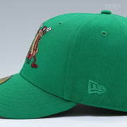 KANSAS CITY ROYALS KAUFFMAN STADIUM HOT DOG DERBY RELISH NEW ERA FITTED CAP