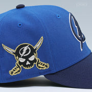 TAMPA BAY LIGHTNING NHL WHAT'S OLD IS NEW SEASHORE SLATE NEW ERA FITTED CAP