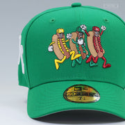 KANSAS CITY ROYALS KAUFFMAN STADIUM HOT DOG DERBY RELISH NEW ERA FITTED CAP