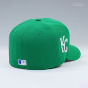 KANSAS CITY ROYALS KAUFFMAN STADIUM HOT DOG DERBY RELISH NEW ERA FITTED CAP