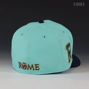 ROME EMPERORS FOREVER REIGN SEAGLASS NIGHTSHADE NEW ERA FITTED CAP
