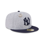 NEW YORK YANKEES GREY 59FIFTY 70TH ANNIVERSARY 59FIFTY DAY NEW ERA FITTED HAT