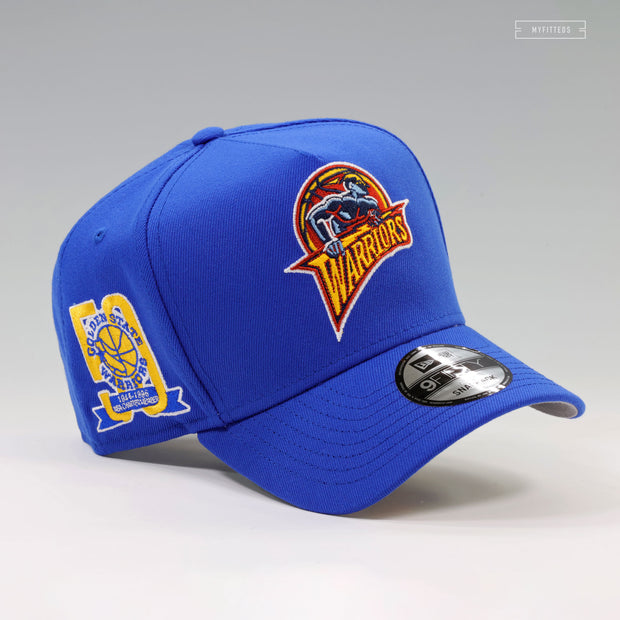 GOLDEN STATE WARRIORS 50TH ANNIVERSARY NBA HWC 9FIFTY A-FRAME NEW ERA SNAPBACK