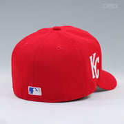 KANSAS CITY ROYALS KAUFFMAN STADIUM HOT DOG DERBY KETCHUP NEW ERA FITTED CAP