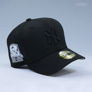 NEW YORK YANKEES CC SABATHIA 52 IN 25 COOPERSTOWN 2025 HOF TRIPLE BLACK NEW ERA FITTED CAP