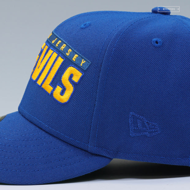 NEW JERSEY DEVILS NHL BLOCKBUSTER INSPIRED NEW ERA FITTED CAP