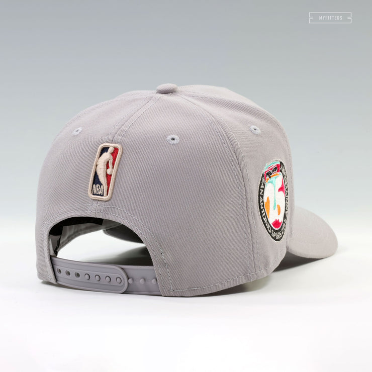 SAN ANTONIO SPURS 25TH ANNIVERSARY NBA HWC 9FIFTY A-FRAME NEW ERA SNAPBACK