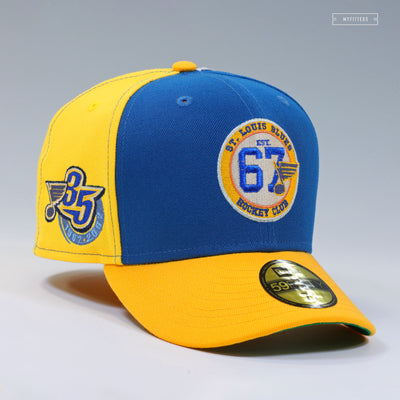 ST. LOUIS BLUES HOCKEY CLUB 1967-2002 35TH ANNIVERSARY REVERSE RETRO™ NEW ERA FITTED CAP