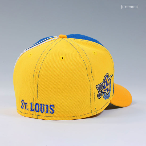 ST. LOUIS BLUES HOCKEY CLUB 1967-2002 35TH ANNIVERSARY REVERSE RETRO™ NEW ERA FITTED CAP