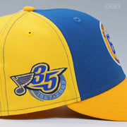 ST. LOUIS BLUES HOCKEY CLUB 1967-2002 35TH ANNIVERSARY REVERSE RETRO™ NEW ERA FITTED CAP