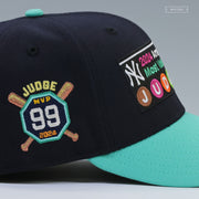 NEW YORK YANKEES AARON JUDGE 2024 MLB AMERICAN LEAGUE MVP SUBWAY SIGN NEW ERA FITTED CAP
