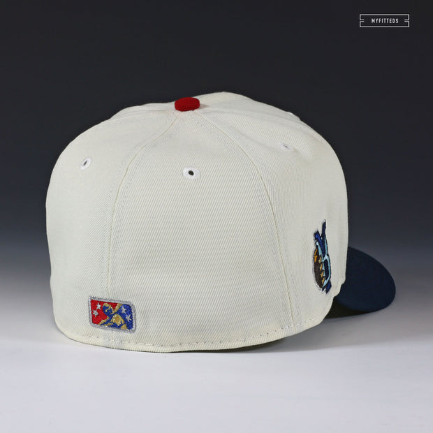 YAKIMA BEARS RETRO OFF WHITE NIGHTSHADE DAYLIGHT NEW ERA FITTED CAP