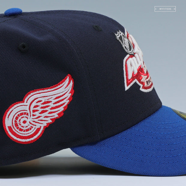 2011 NHL ALL-STAR GAME X DETROIT RED WINGS NICKLAS LIDSTROM JERSEY NEW ERA FITTED CAP