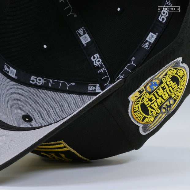 NEW YORK YANKEES 2000 WORLD SERIES SUBWAY SERIES WU-TANG CLAN DUNK INSPIRED NEW ERA CAP