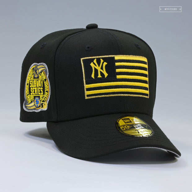 NEW YORK YANKEES 2000 WORLD SERIES SUBWAY SERIES WU-TANG CLAN DUNK INSPIRED NEW ERA CAP