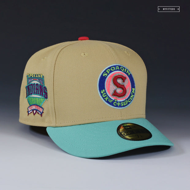 SPOKANE INDIANS BASEBALL CLUB THE SCOUT PACK NEW ERA FITTED CAP