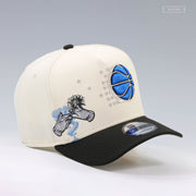ORLANDO MAGIC NBA HARDWOOD CLASSICS OFF WHITE 9FIFTY A-FRAME NEW ERA SNAPBACK