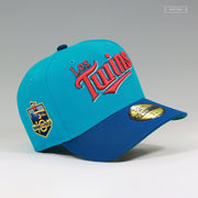 MINNESOTA TWINS X LOS TWINS TARGET FIELD 10 SEASONS 1000 LAKES NEW ERA FITTED CAP