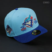 TORONTO BLUE JAYS 1992 WORLD SERIES LEAGUE CHAMPS CATCH THE FEVER NEW ERA HAT