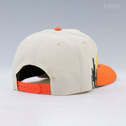 PHOENIX SUNS THE VALLEY NBA HARDWOOD CLASSICS OFF WHITE 9FIFTY A-FRAME NEW ERA SNAPBACK