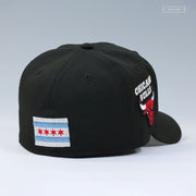 CHICAGO BULLS GRAFFITI JET BLACK NEW ERA 59FIFTY FITTED CAP
