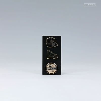 NEW ERA CAP 59FIFTY DAY OFFICIAL ENAMEL PINS 3 PIN PACK FOR 59FIFTY CAPS
