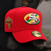 SAN FRANCISCO 49ERS 75TH ANNIVERSARY FRUIT STRIPE GUM INSPIRED NEW ERA FITTED CAP
