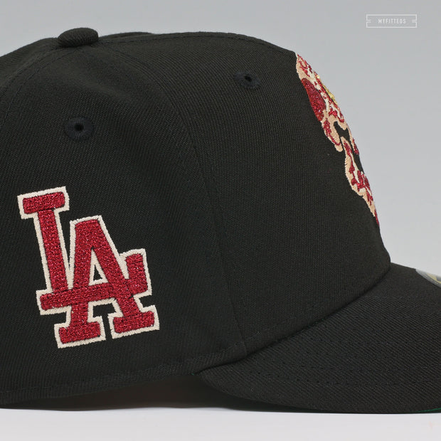 LOS ANGELES DODGERS ATTACK ON TITAN COLOSSAL TITAN INSPIRED SUGAR SKULL NEW ERA HAT