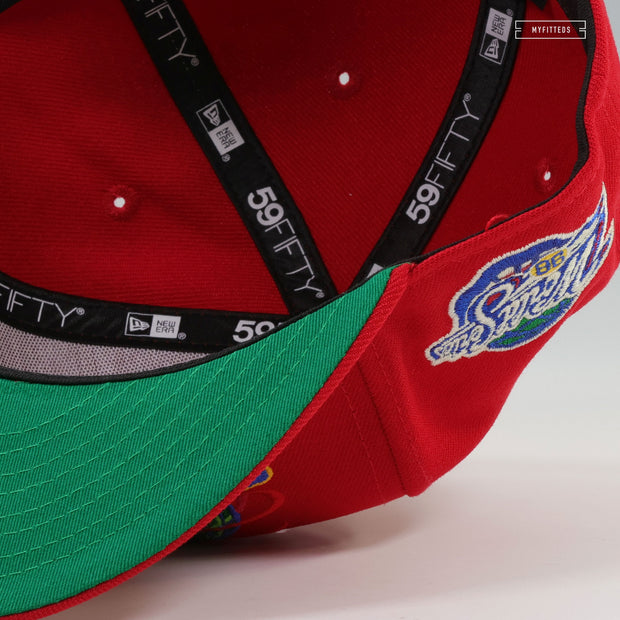 NEW YORK YANKEES 1998 WORLD SERIES CHAMPIONS SPIKE LEE INSPIRED NEW ERA FITTED CAP