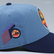 WINNIPEG JETS 15TH ANNIVERSARY ATLANTA THRASHERS COLORS NEW ERA FITTED CAP