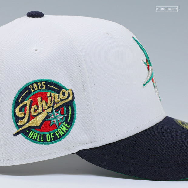 SEATTLE MARINERS 2025 BASEBALL HALL OF FAME ICHIRO SUZUKI NEW ERA FITTED CAP