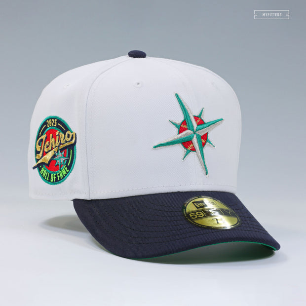 SEATTLE MARINERS 2025 BASEBALL HALL OF FAME ICHIRO SUZUKI NEW ERA FITTED CAP