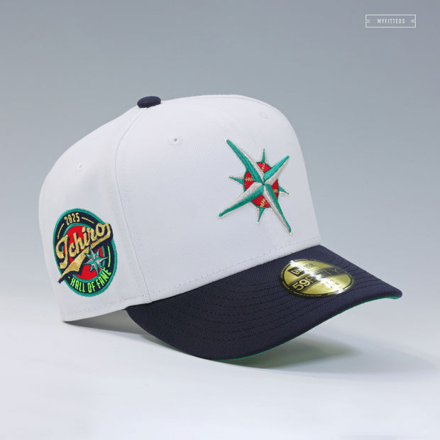 SEATTLE MARINERS 2025 BASEBALL HALL OF FAME ICHIRO SUZUKI NEW ERA FITTED CAP
