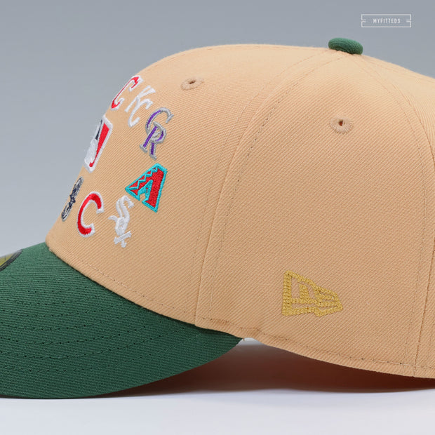 MLB CACTUS LEAGUE CACTI AND DESERT SAND SPRING TRAINING SCOUT PACK NEW ERA FITTED CAP