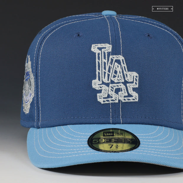 LOS ANGELES DODGERS 1963 WORLD SERIES THE LAUREL BLUEPRINT NEW ERA FITTED CAP