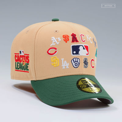 MLB CACTUS LEAGUE CACTI AND DESERT SAND SPRING TRAINING SCOUT PACK NEW ERA FITTED CAP