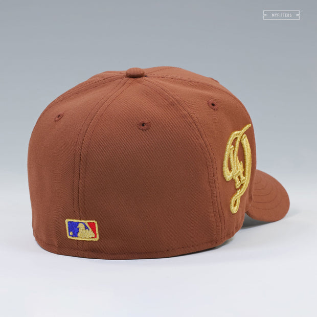 LOS ANGELES DODGERS CITY CONNECT DUBAI CHOCOLATE INSPIRED NEW ERA FITTED CAP