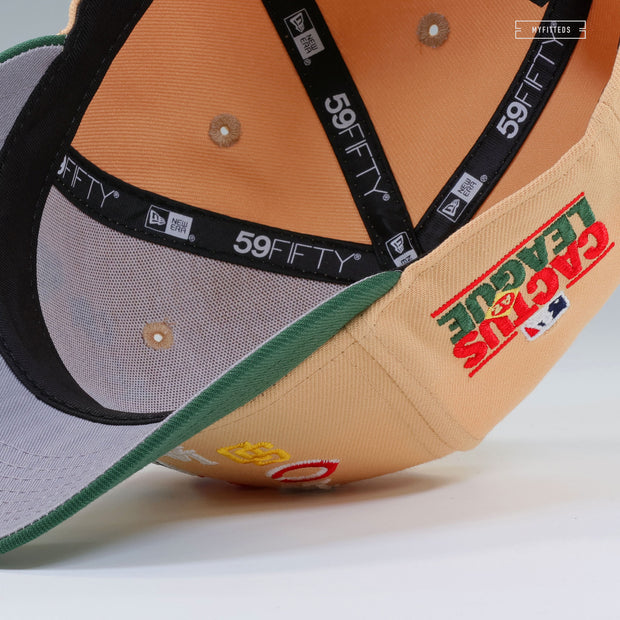 MLB CACTUS LEAGUE CACTI AND DESERT SAND SPRING TRAINING SCOUT PACK NEW ERA FITTED CAP