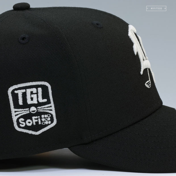 LOS ANGELES GOLF CLUB TGL SOFI JET BLACK NEW ERA 59FIFTY FITTED CAP