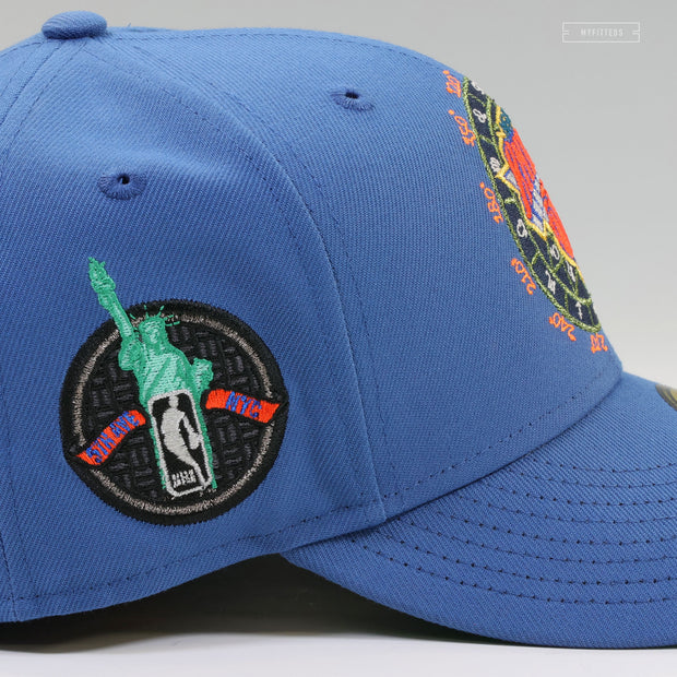 NEW YORK KNICKS 5TH AVE NYC THE ALCHEMIST VINTAGE WEATHERED LOOK NEW ERA FITTED CAP