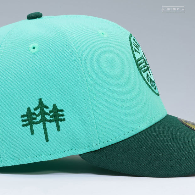THE BAY GOLF CLUB TGL SOFI MINT JULEP HOLLY LEAF TGL SOFI NEW ERA FITTED CAP