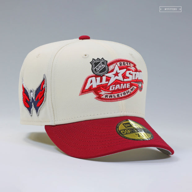 2011 NHL ALL-STAR GAME X WASHINGTON CAPITALS ALEX OVECHKIN JERSEY NEW ERA FITTED CAP